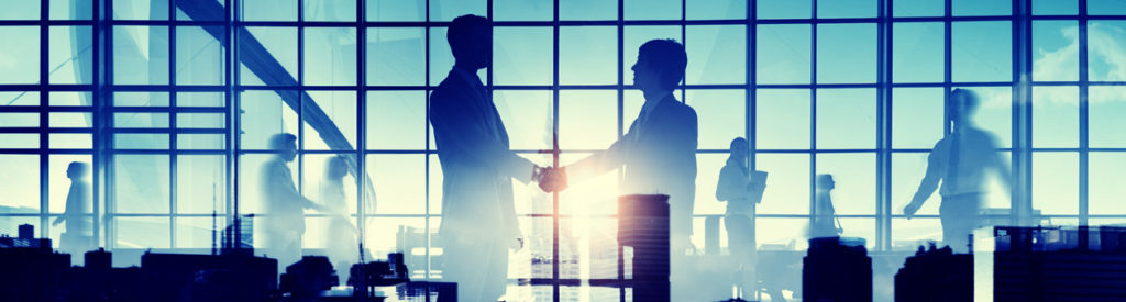 Business People Corporate Connection Greeting Handshake Concept